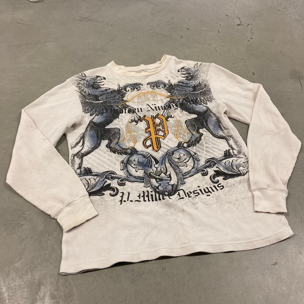 Y2K affliction style thermal T-Shirt